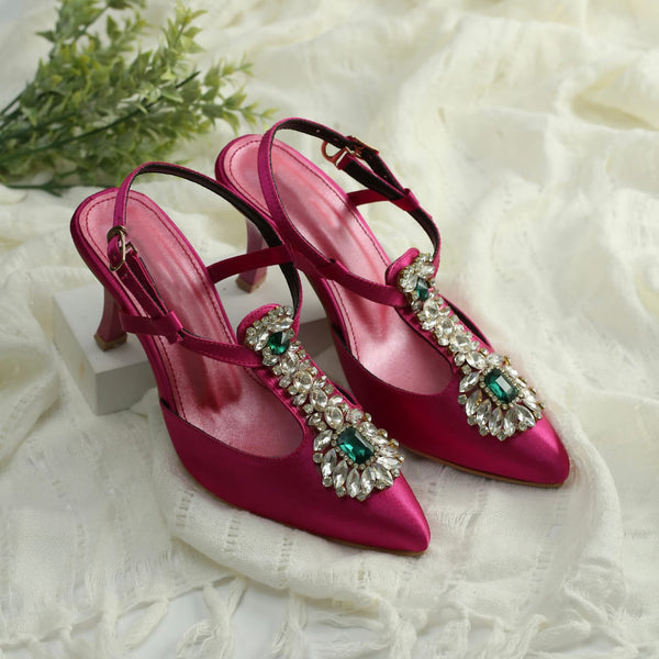 Fancy bridal Heel